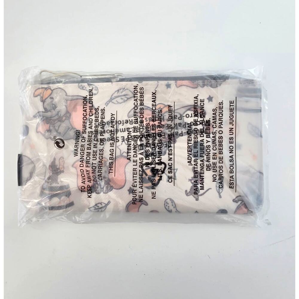 Loungefly Dumbo Cute Circus All-Over Print Nylon Pouch / Cosmetic Bag | NWT - Picture 2 of 3